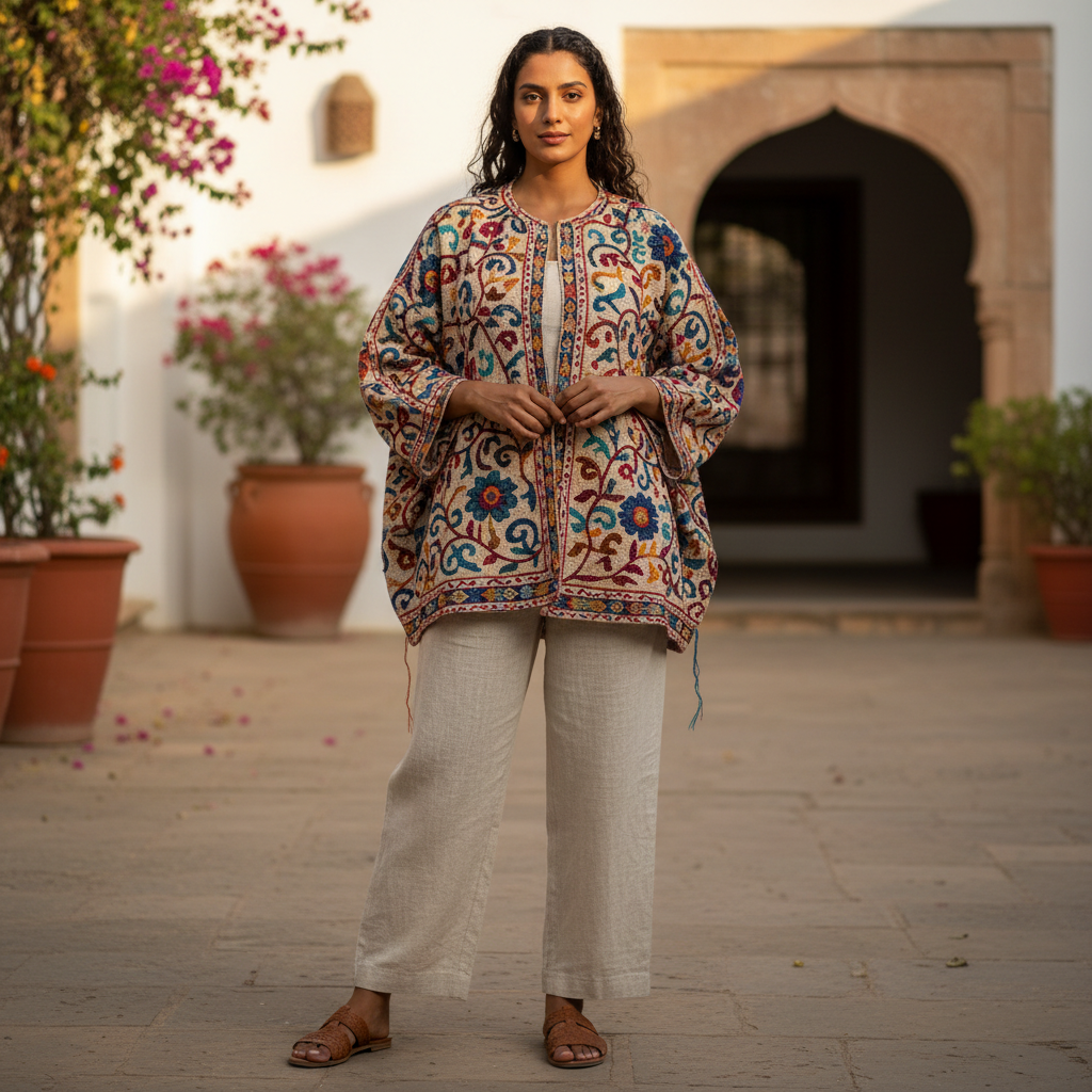 Chikankari Elegance Kurti